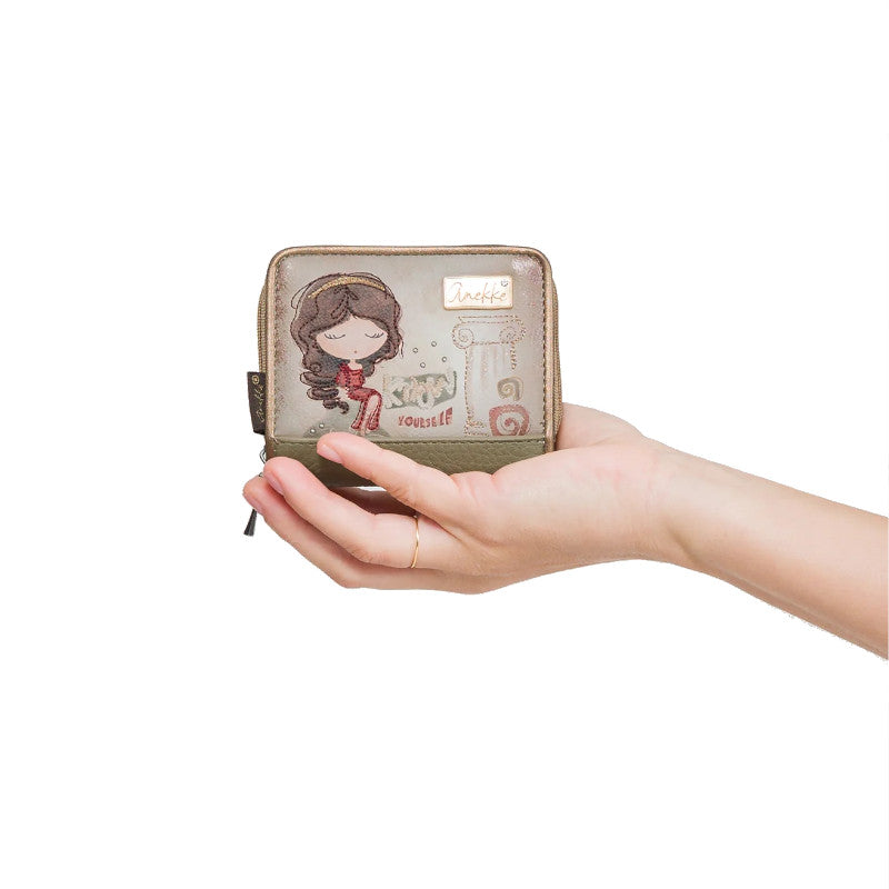 ANEKKE Petit porte-monnaie Muse RFID
