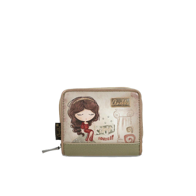 ANEKKE Petit porte-monnaie Muse RFID