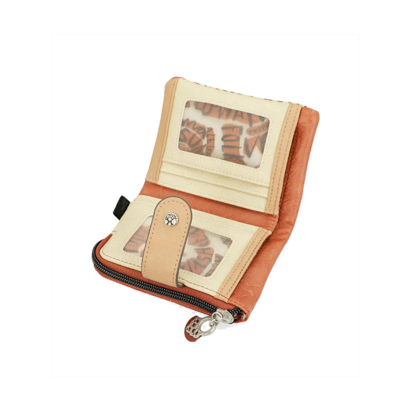 ANEKKE Petit portefeuille flexible Alma RFID