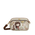 ANEKKE Petit sac à bandoulière à 3 compartiments Muse