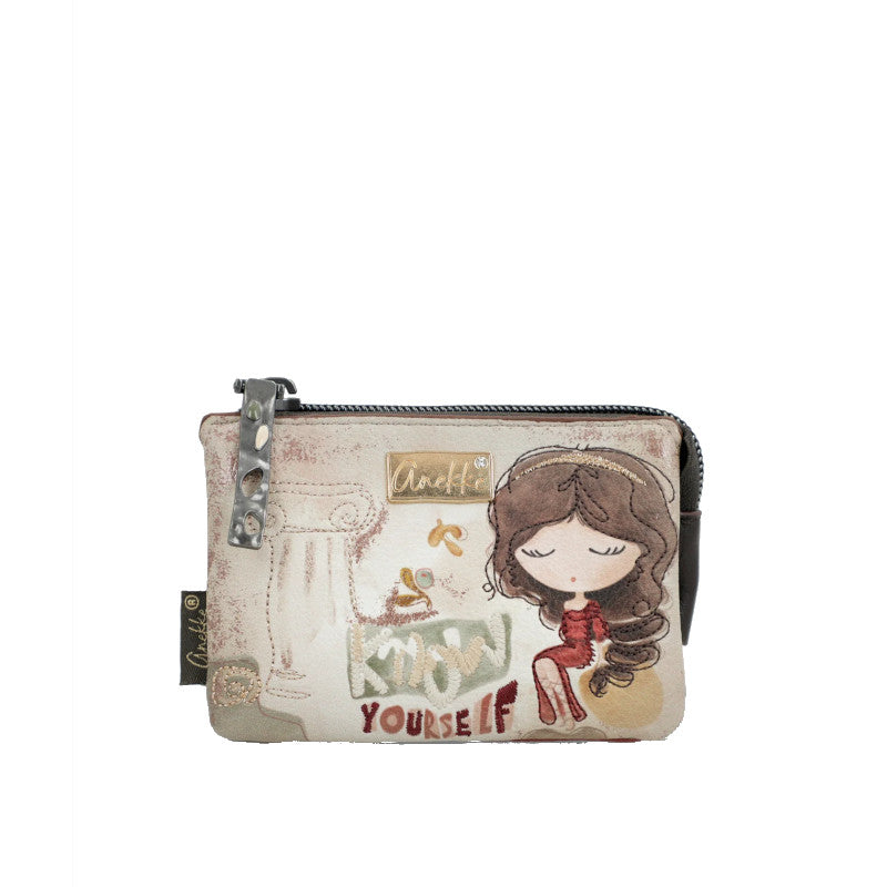 ANEKKE Porte-monnaie Muse à 3 compartiments