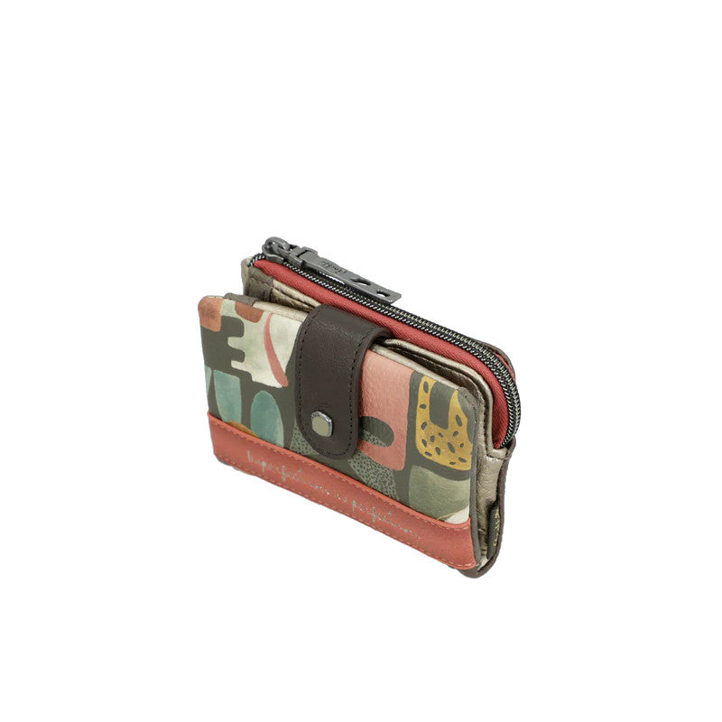 ANEKKE Porte-monnaie moyen flexible RFID Muse