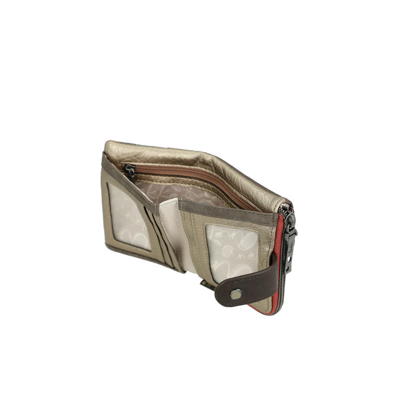 ANEKKE Porte-monnaie moyen flexible RFID Muse