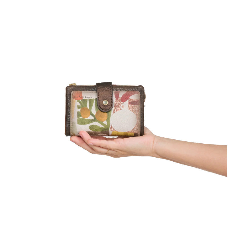 ANEKKE Porte-monnaie moyen souple Muse RFID
