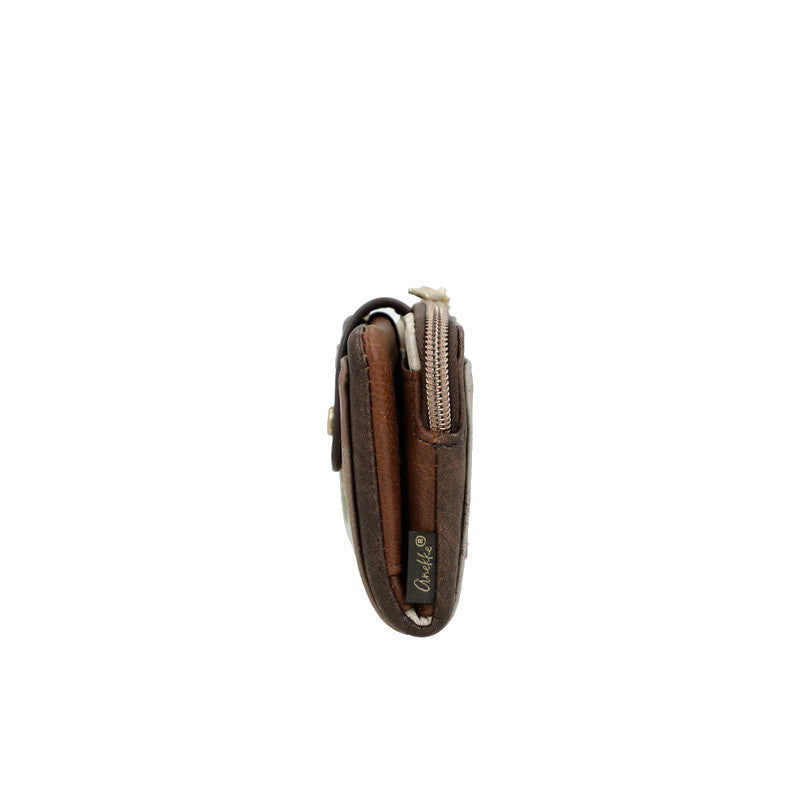 ANEKKE Porte-monnaie moyen souple Muse RFID