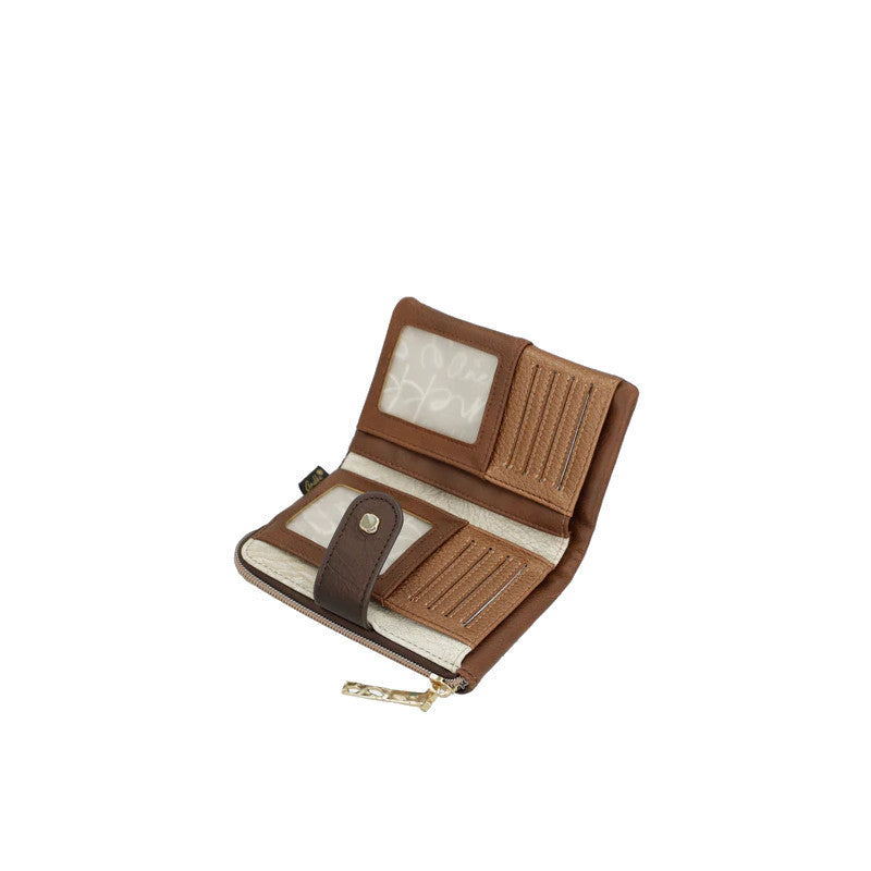 ANEKKE Porte-monnaie moyen souple Muse RFID