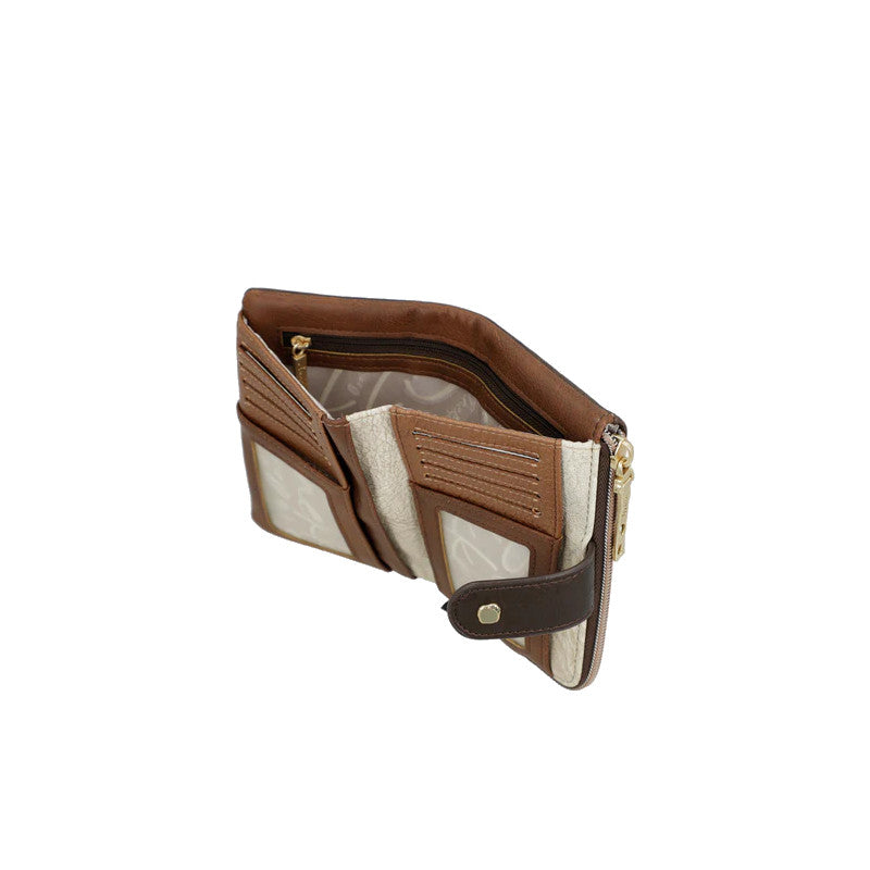 ANEKKE Porte-monnaie moyen souple Muse RFID