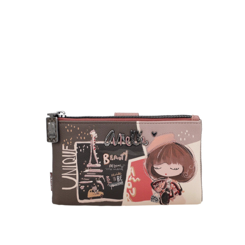 ANEKKE Portefeuille RFID Mademoiselle