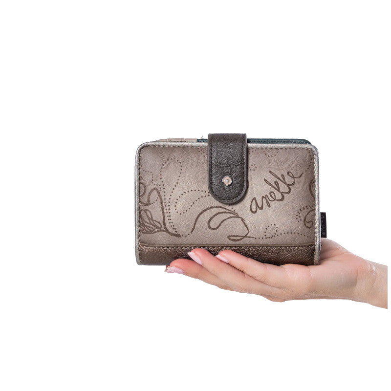 
                      
                        ANEKKE Portefeuille RFID moyen Real
                      
                    