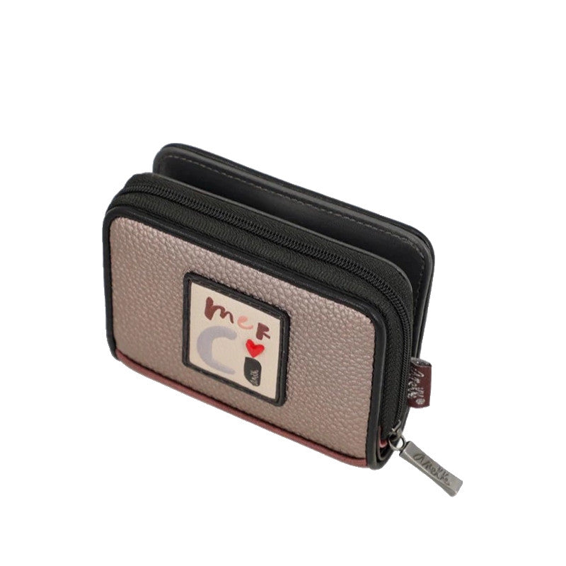 
                      
                        ANEKKE Portefeuille RFID petit Mademoiselle
                      
                    