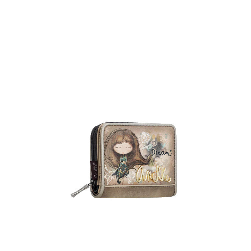 ANEKKE Portefeuille RFID petit Real