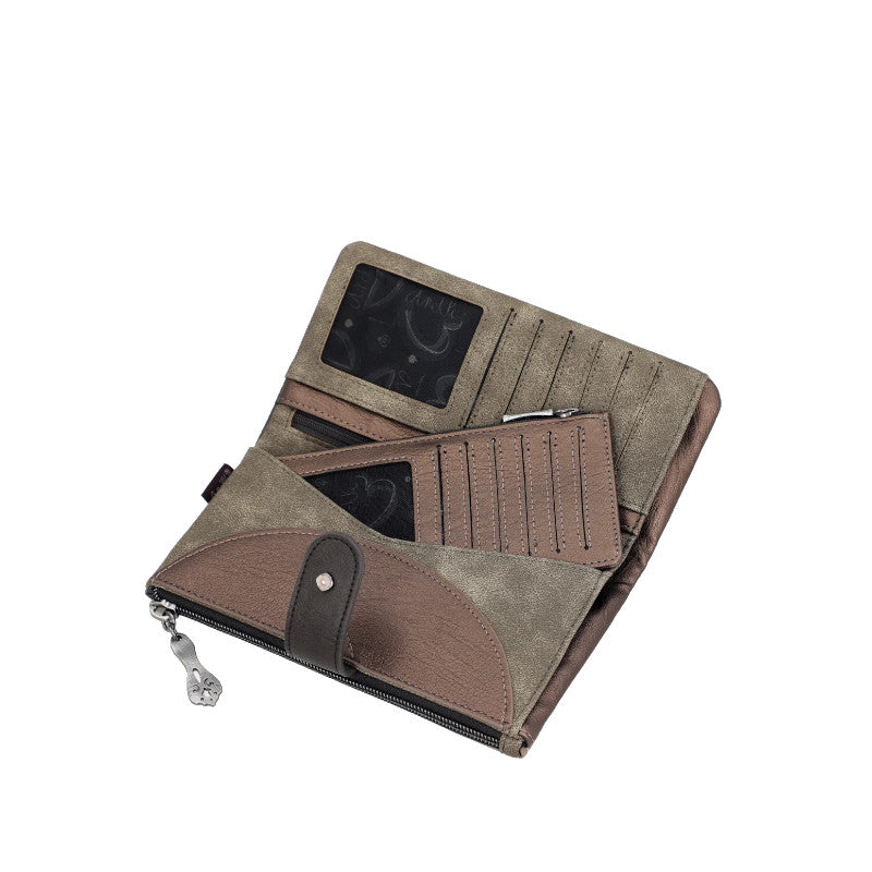 
                      
                        ANEKKE Portefeuille souple RFID grand Real
                      
                    