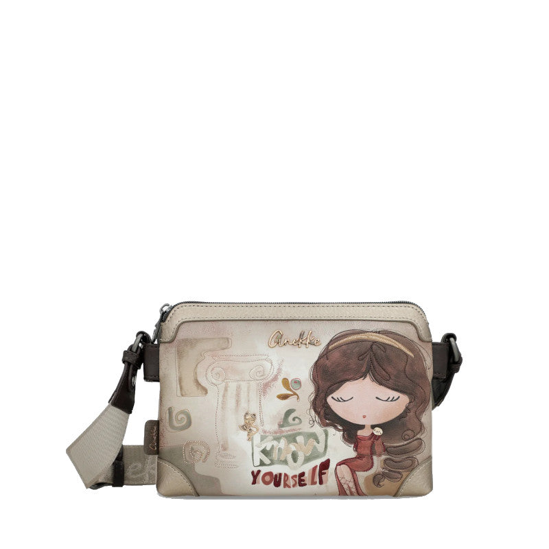 ANEKKE Sac à bandoulière Muse à 3 compartiments