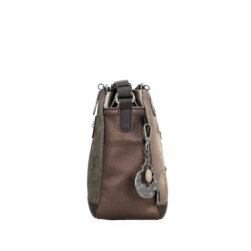 
                      
                        ANEKKE Sac à bandoulière à motifs 3 compartiments Real
                      
                    