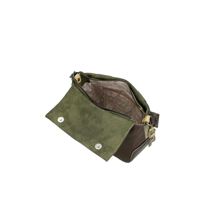 ANEKKE Sac à bandoulière imprimé Amphora avec rabat