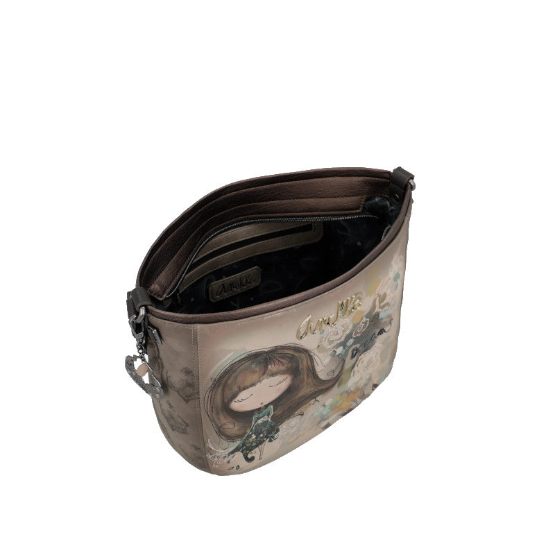 
                      
                        ANEKKE Sac à bandoulière ovale moyen Real
                      
                    