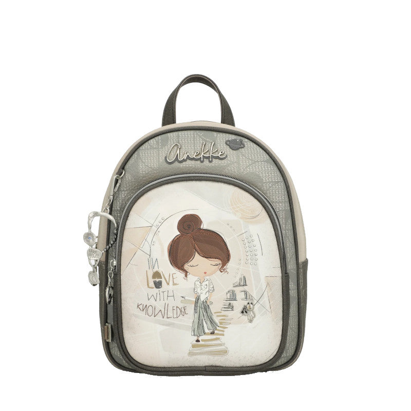 ANEKKE Sac à dos à poche frontale Sophia