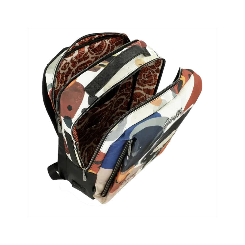 ANEKKE Sac à dos avec textile multi