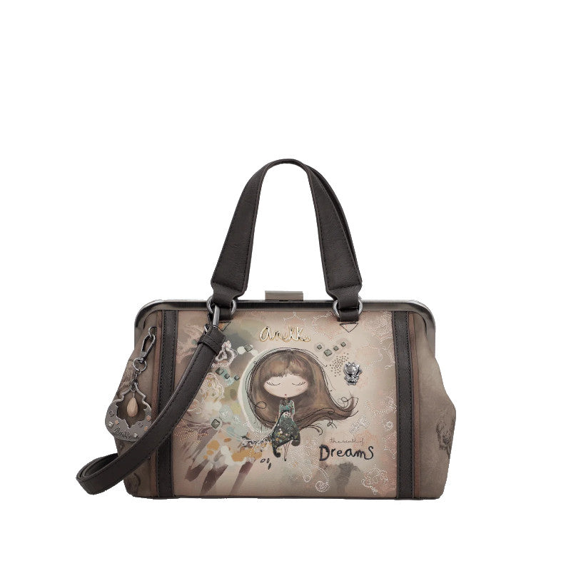 ANEKKE Sac à main à cliquet Real