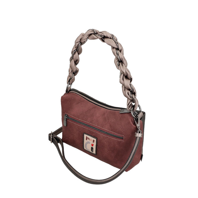 ANEKKE Sac à main avec anse et bandoulière Mademoiselle