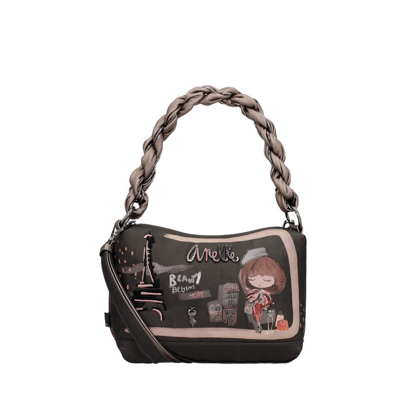 
                      
                        ANEKKE Sac à main avec anse et bandoulière Mademoiselle
                      
                    