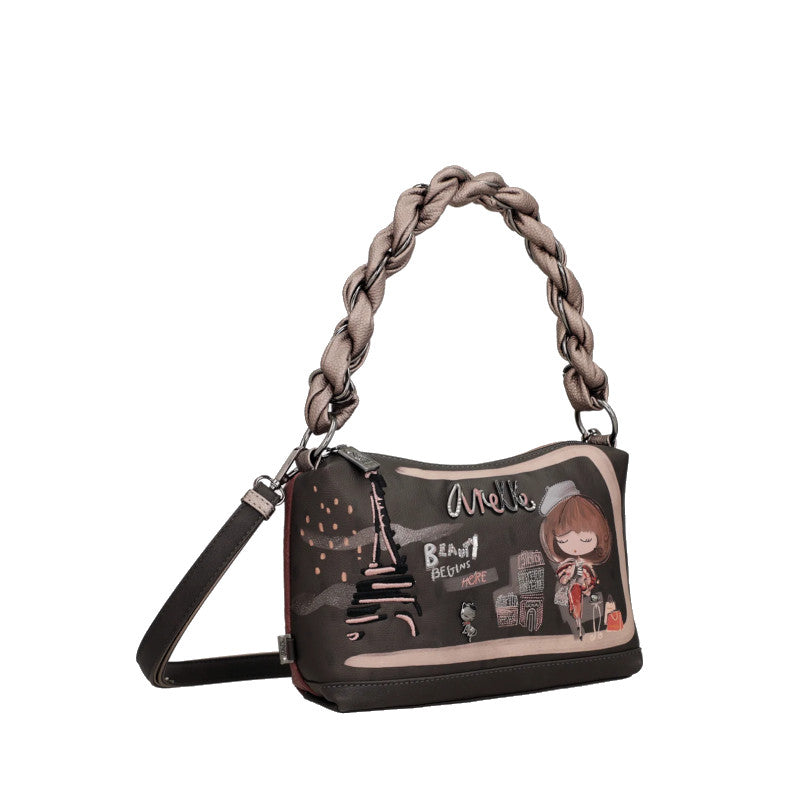 
                      
                        ANEKKE Sac à main avec anse et bandoulière Mademoiselle
                      
                    