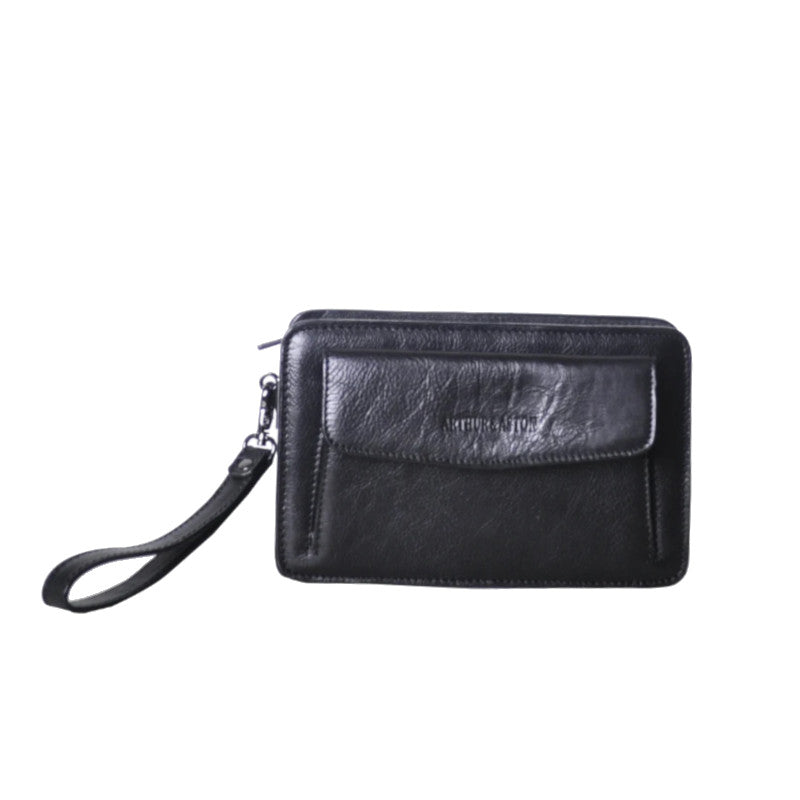 ARTHUR ET ASTON Pochette Georges cuir vachette