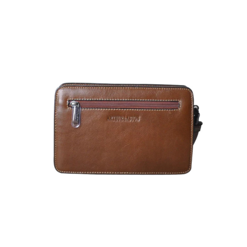 ARTHUR ET ASTON Pochette Georges cuir vachette