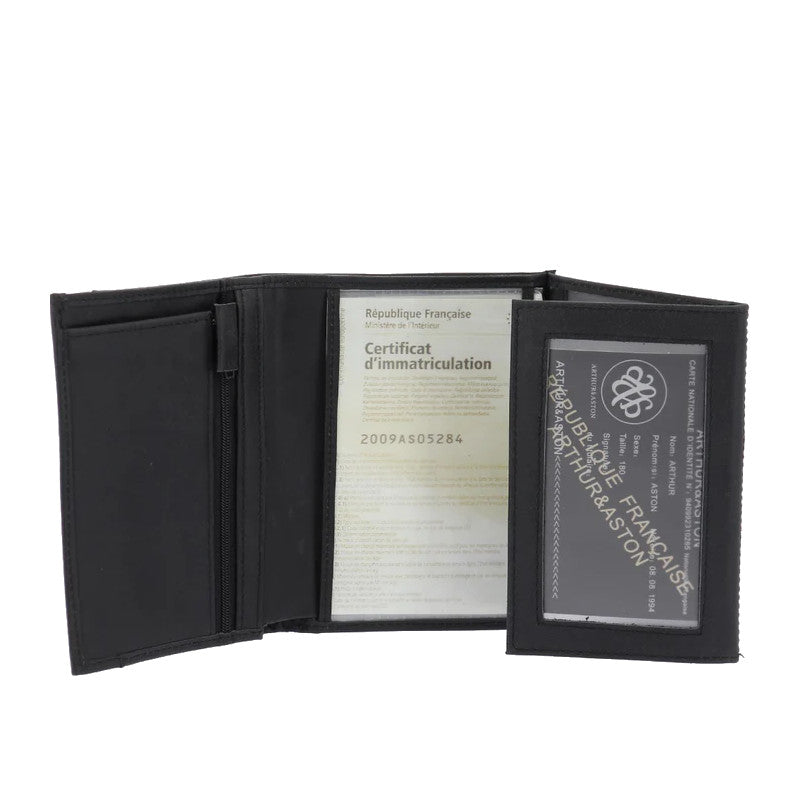 ARTHUR ET ASTON Portefeuille Diego cuir vachette