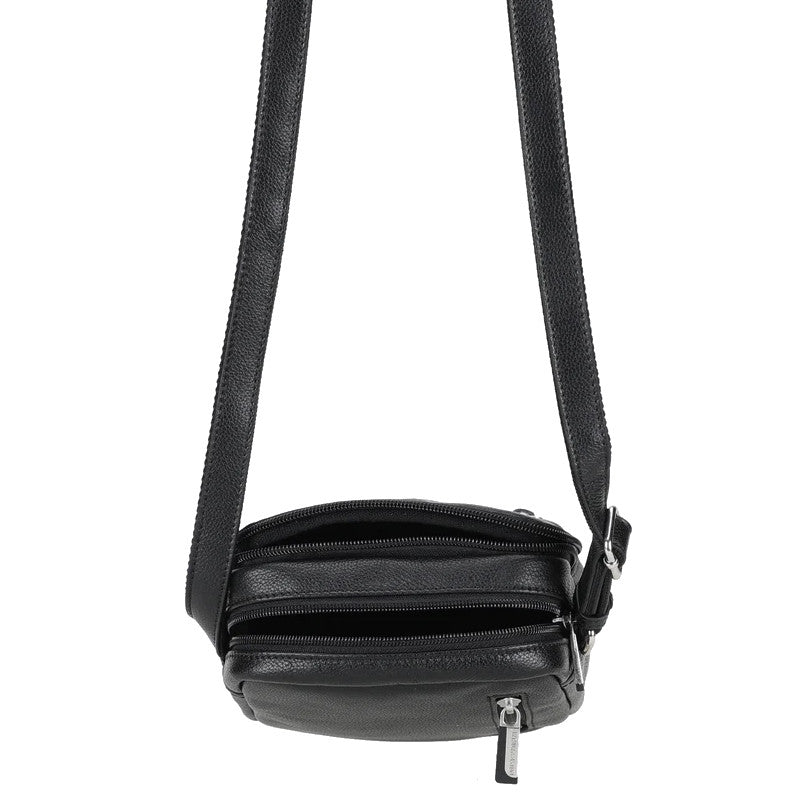 ARTHUR ET ASTON Sac travers moyen modèle cuir Dorian