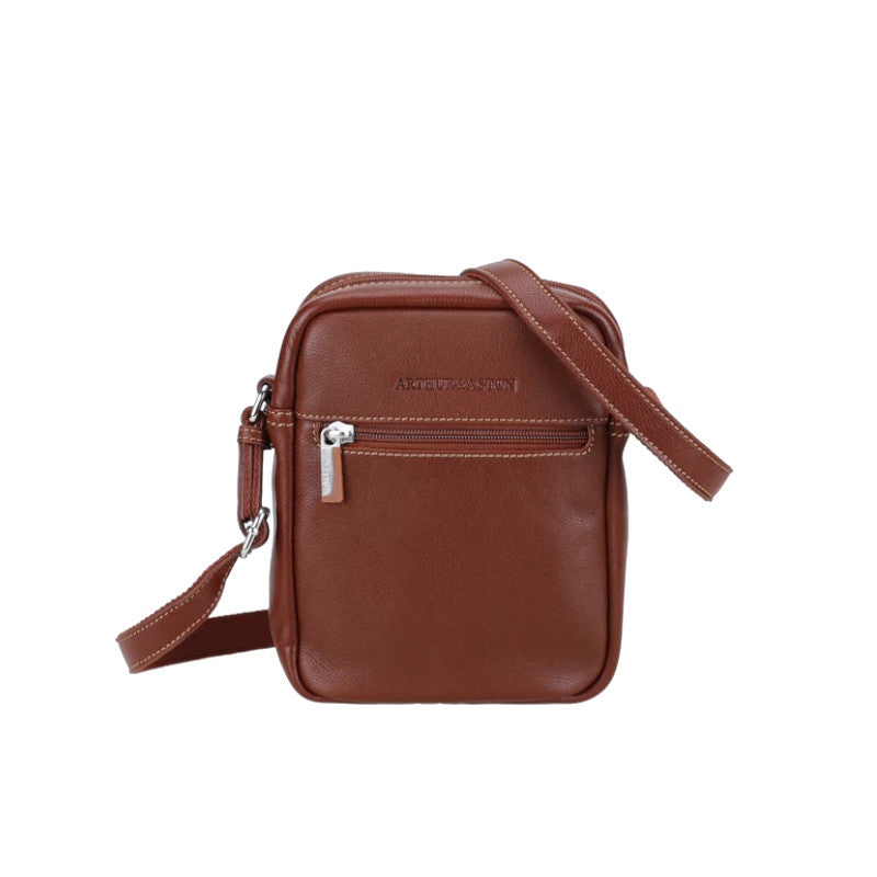 ARTHUR ET ASTON Sac travers petit modèle cuir Dorian