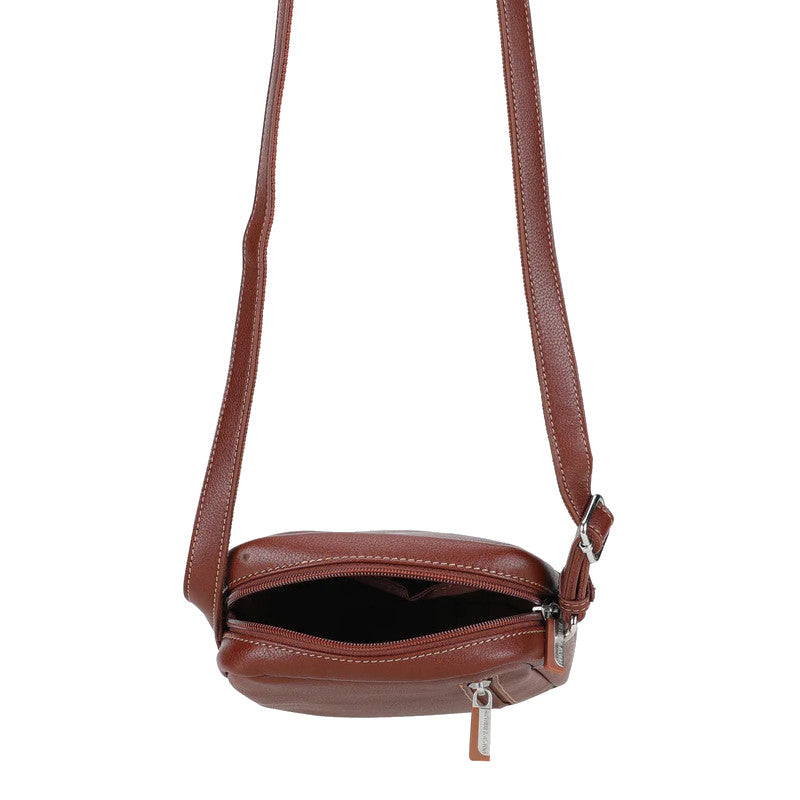ARTHUR ET ASTON Sac travers petit modèle cuir Dorian
