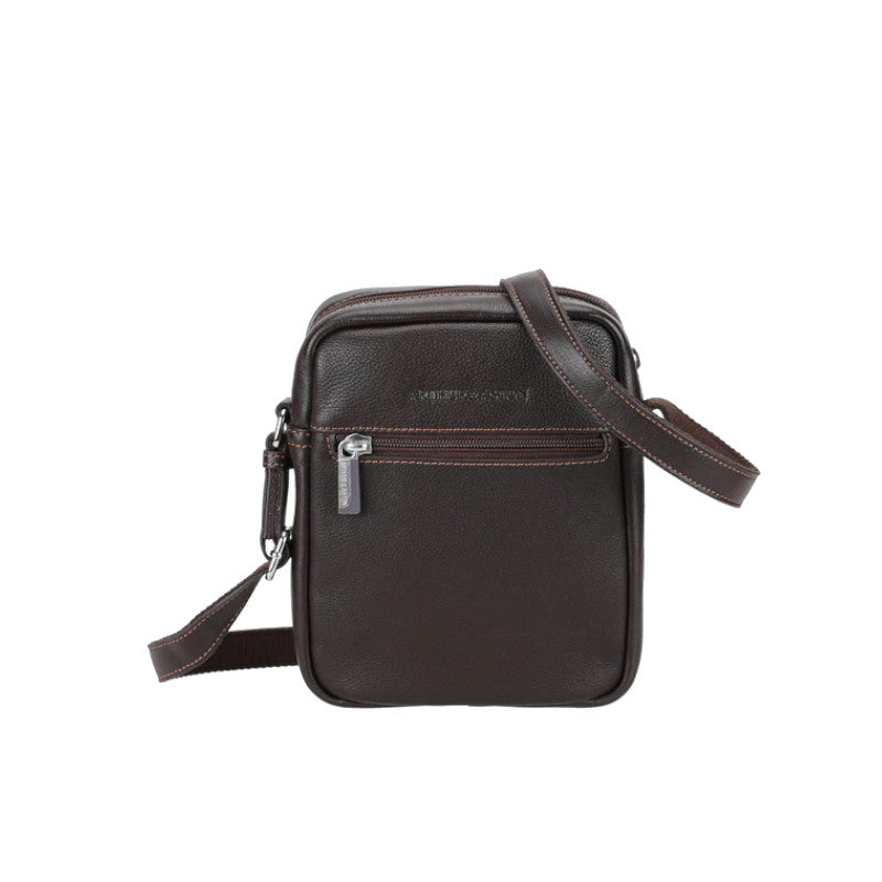 ARTHUR ET ASTON Sac travers petit modèle cuir Dorian