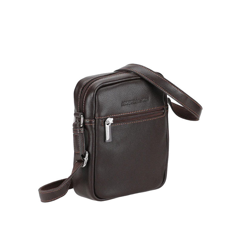 ARTHUR ET ASTON Sac travers petit modèle cuir Dorian