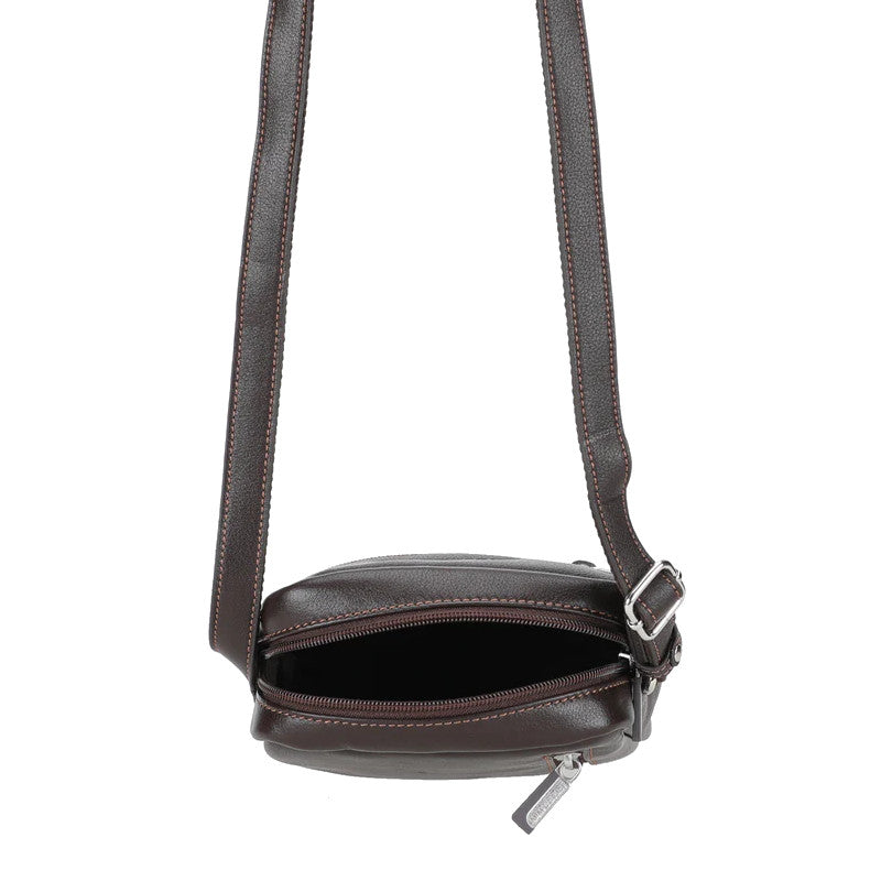 ARTHUR ET ASTON Sac travers petit modèle cuir Dorian