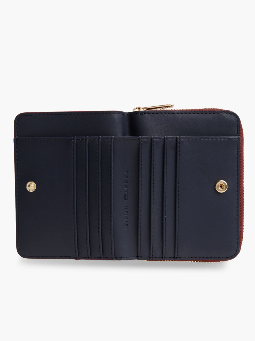 Bordeaux - TOMMY HILFIGER Portefeuille zippé à rabat Hilfiger Icon