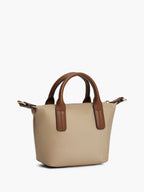 Beige - Tommy Hilfiger Popette Micro Tote
