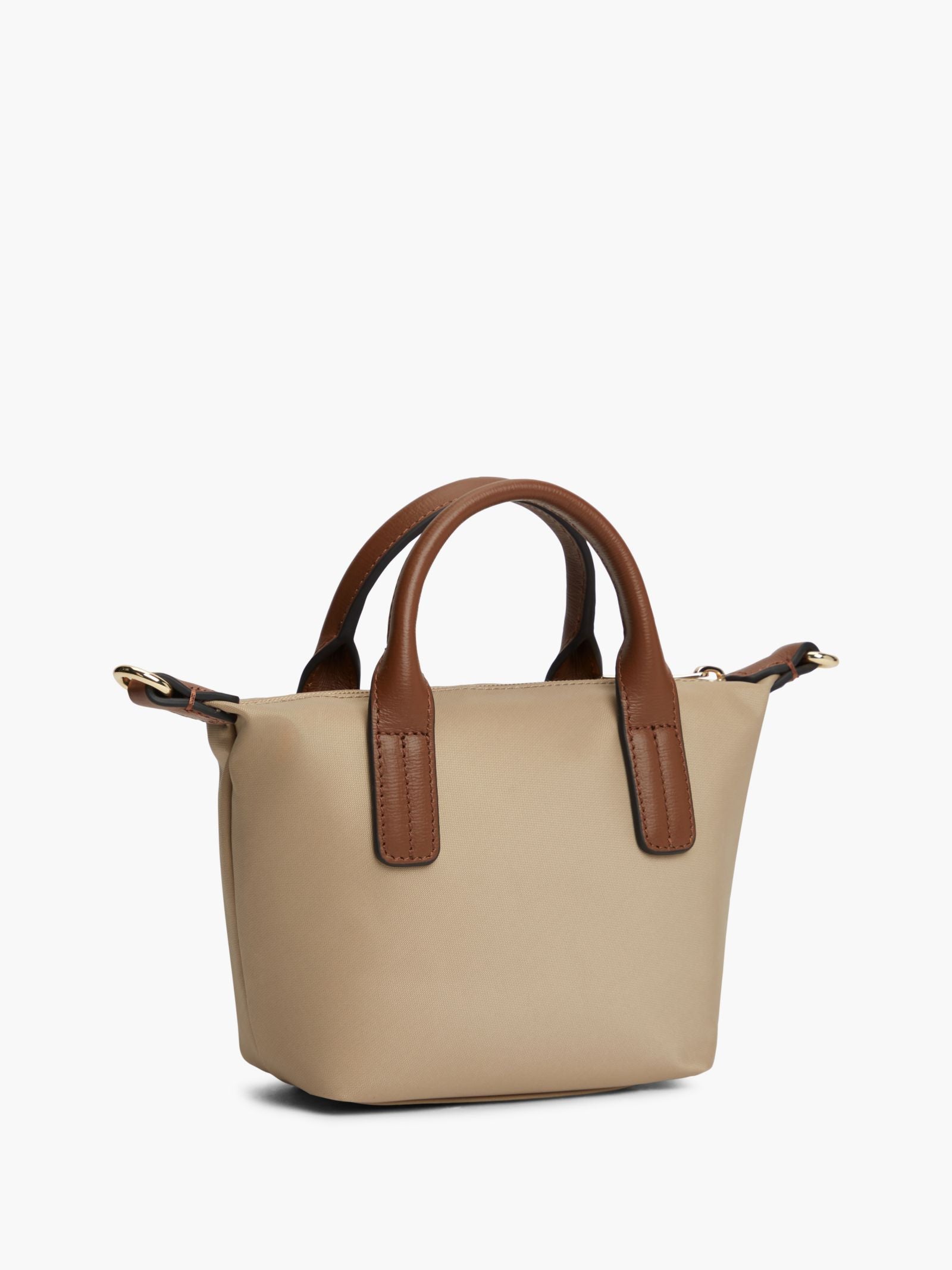 Beige - Tommy Hilfiger Popette Micro Tote