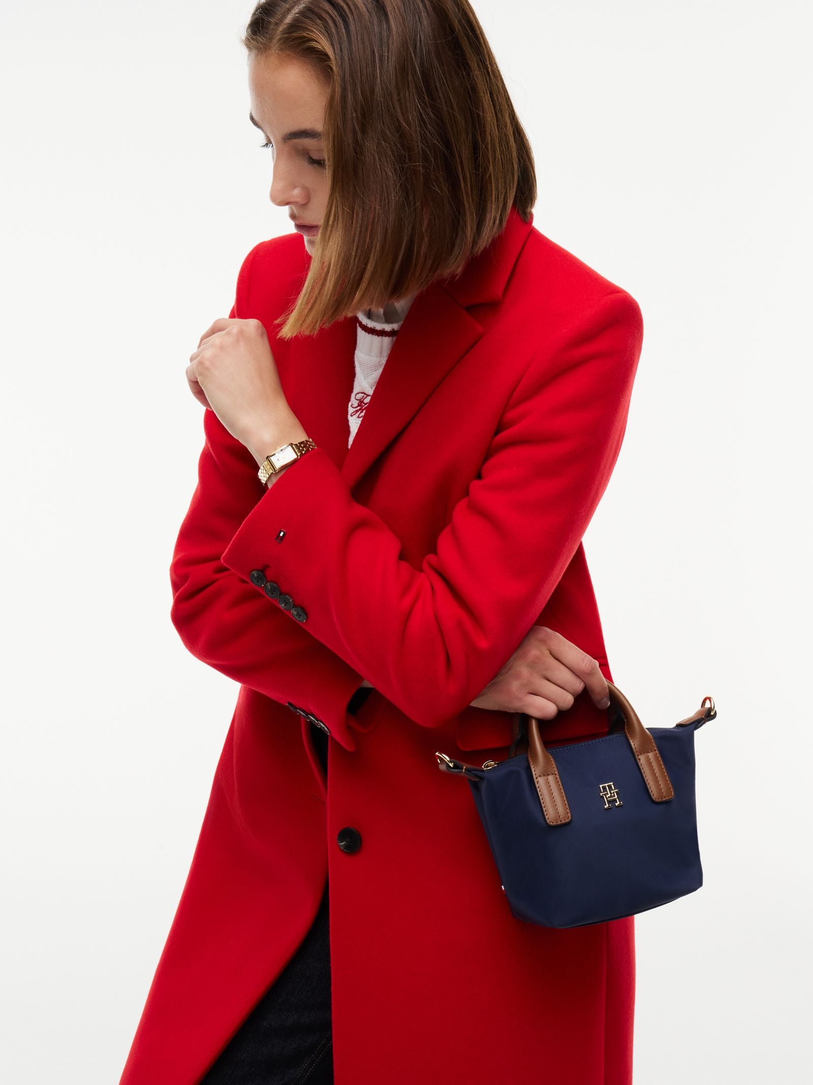 Bleu marine - Tommy Hilfiger Popette Micro Tote