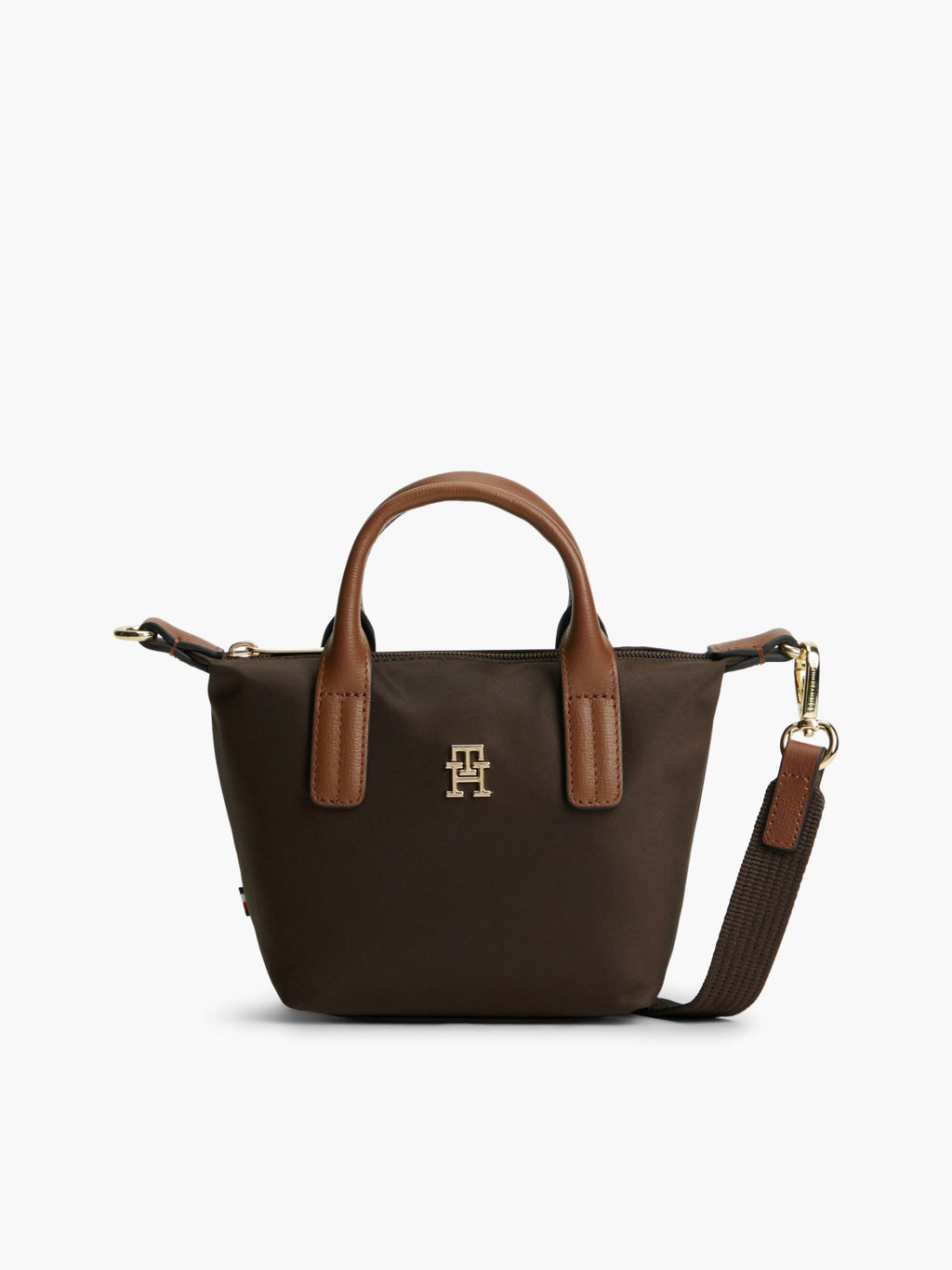 Marron - Tommy Hilfiger Popette Micro Tote