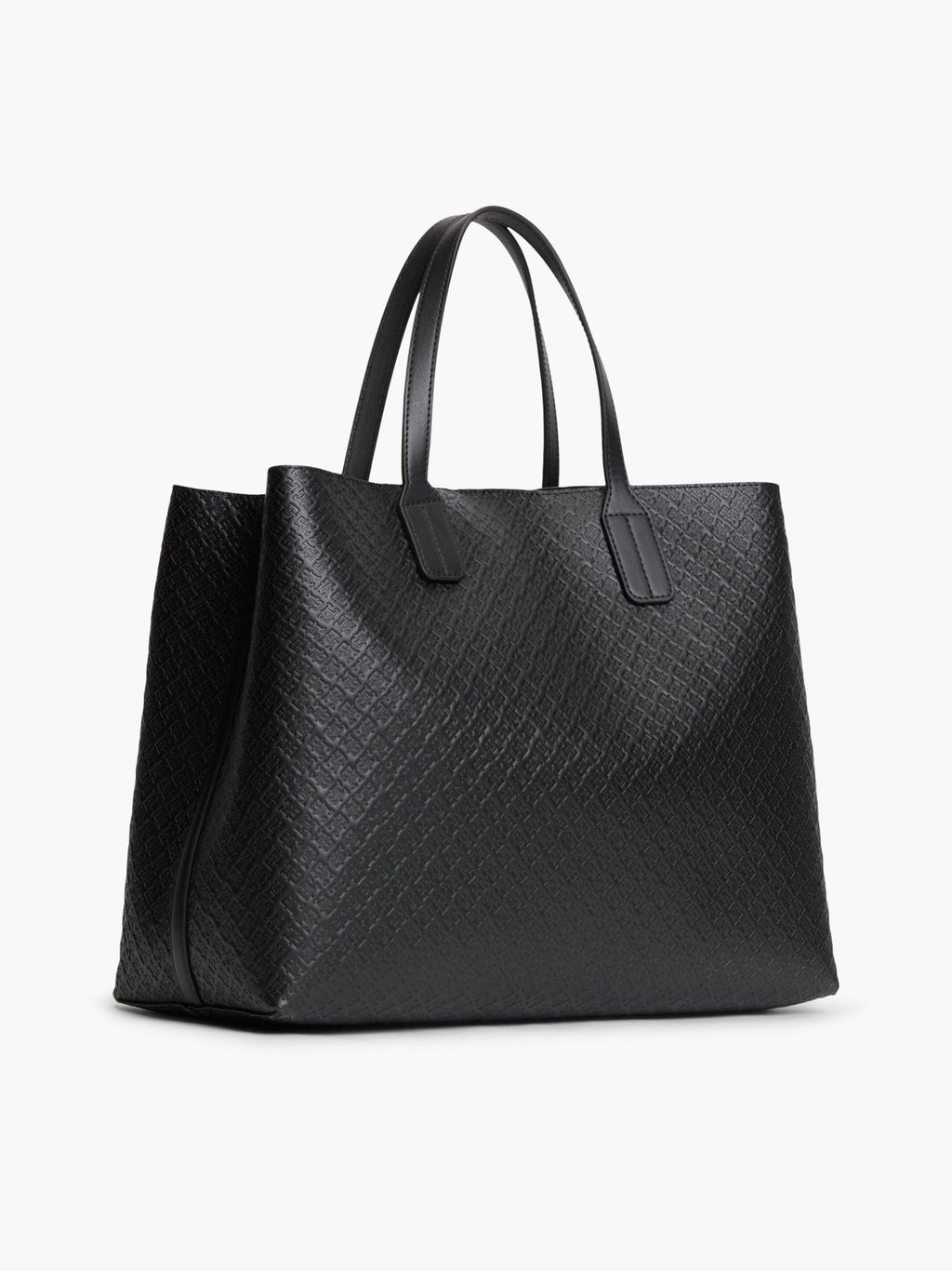 Noir - Tommy Hilfiger TH Icon Satchel Mono
