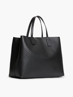Noir - Tommy Hilfiger TH Icon Satchel Mono