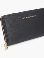 Noir - TOMMY HILFIGER Grand portefeuille zippé TH Modern