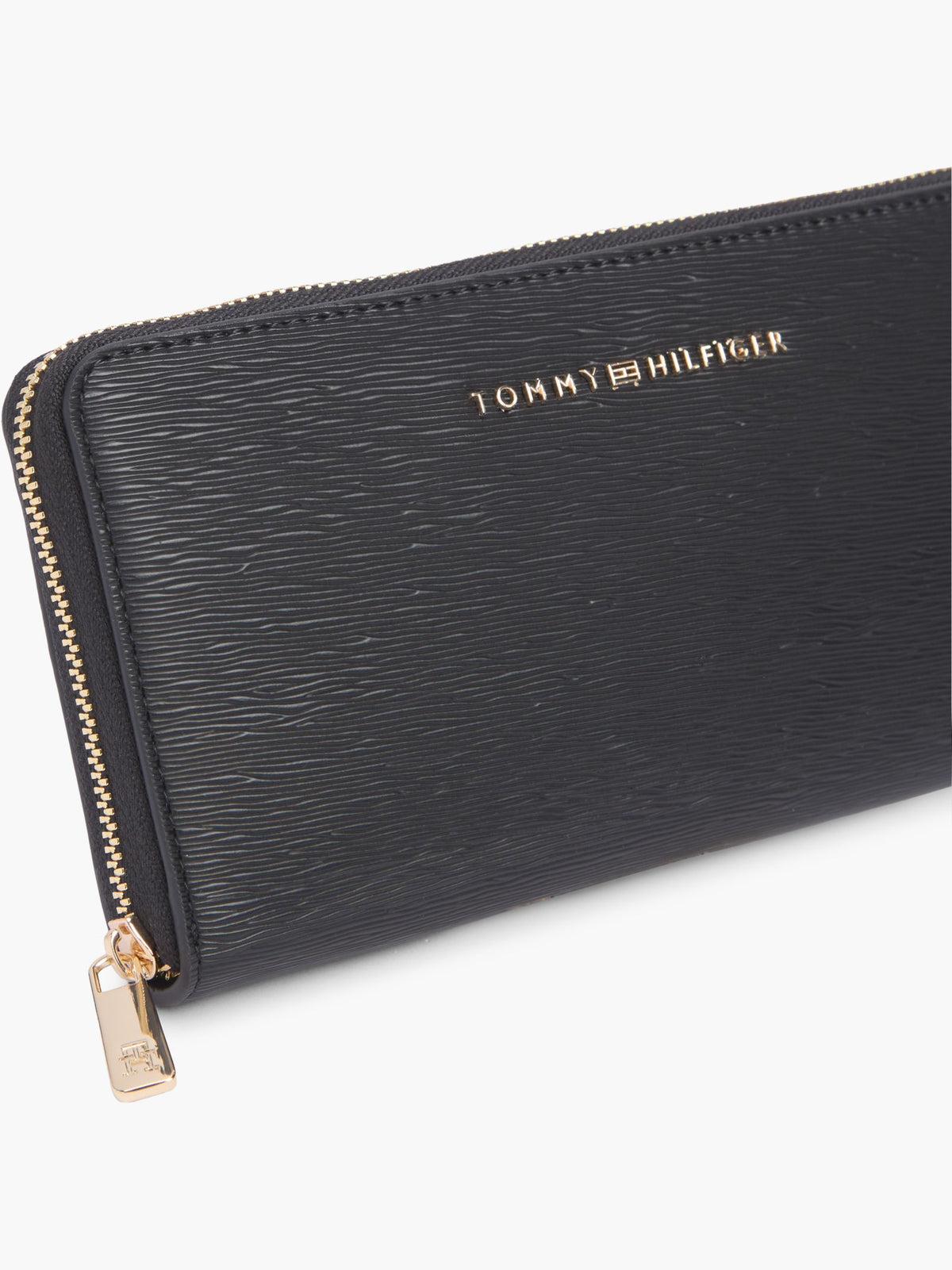 Noir - TOMMY HILFIGER Grand portefeuille zippé TH Modern