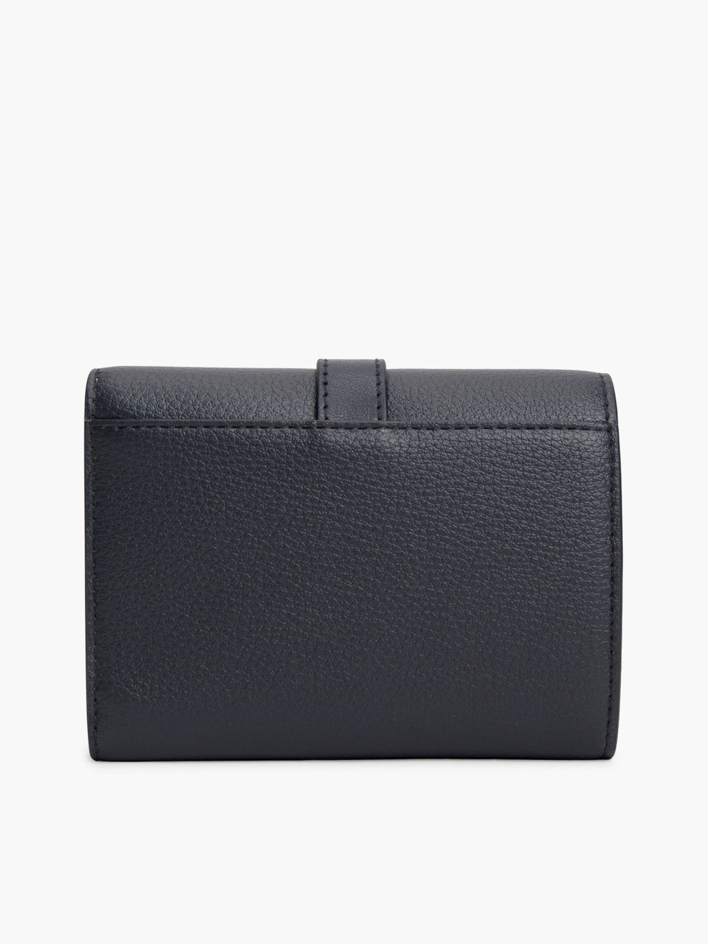 Bleu marine - TOMMY HILFIGER Portefeuille à rabat et boucle TH
