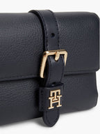 Bleu marine - TOMMY HILFIGER Portefeuille à rabat et boucle TH