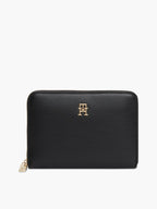 Noir - TOMMY HILFIGER Coffret portefeuille moyen zippé