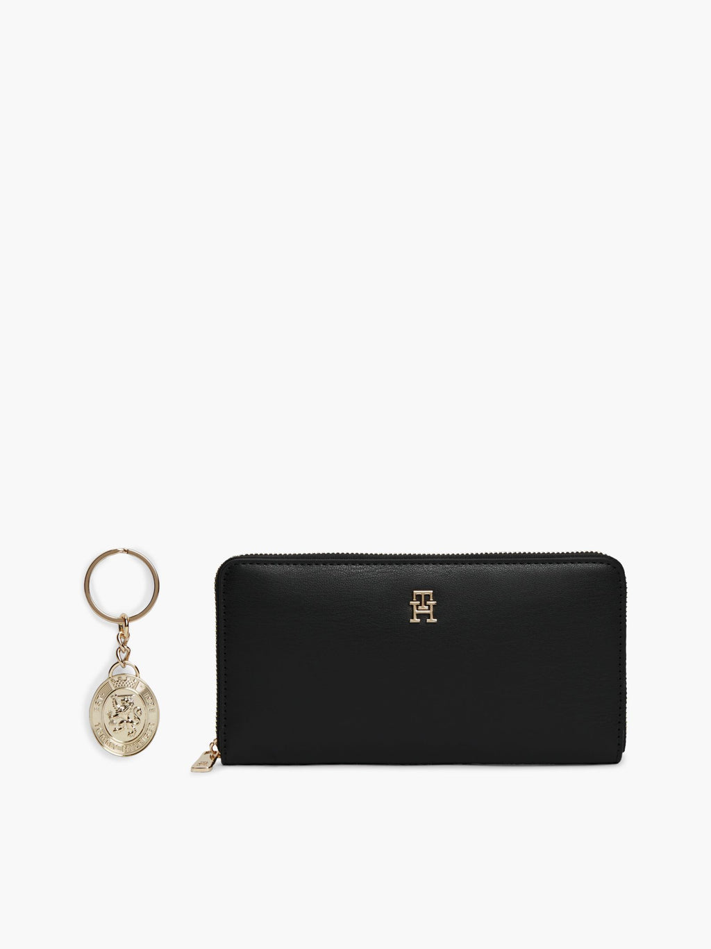 Noir - TOMMY HILFIGER Coffret grand portefeuille zippé