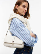 Crème - Tommy Hilfiger TH Libre Convertible Flap Crossover