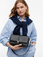 Noir - Tommy Hilfiger TH Libre Convertible Flap Crossover